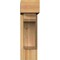 Ekena Millwork Legacy Block Rough Sawn Bracket w/ Offset Brace, Western Red Cedar, 6"W x 16"D x 20"H BKT0604X16X20LEC05RWR - alternate 3